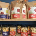 Gefriergetrocknete Apfelchips