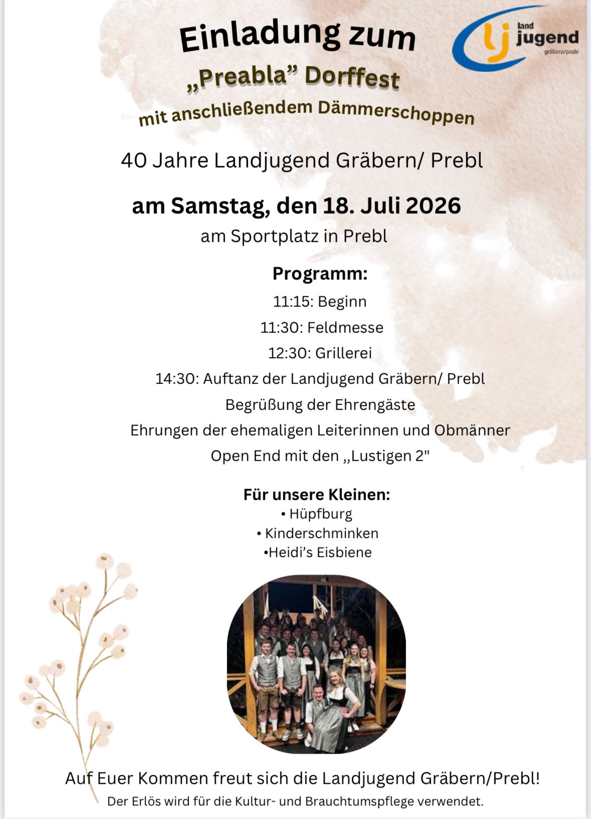 preabla dorffest plakat